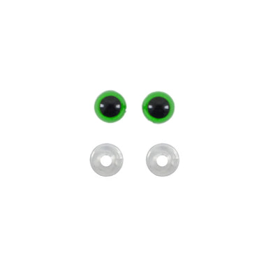 Eyes Shank  8mm Green