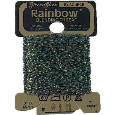 Rainbow Blending Thread 910 Black Neon