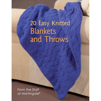 Martingale & Co CB1203 20 Easy Knitted Blankets and Throws