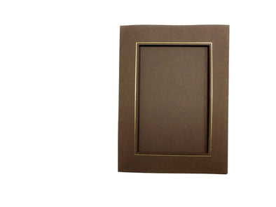Framing Card Rectangle Dark Brown Pkg 2 - FC7706