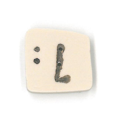 Just Another Button Company 0400.L Letter L