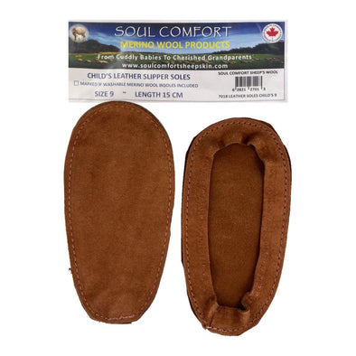 Sole 9 Childs Leather Brown