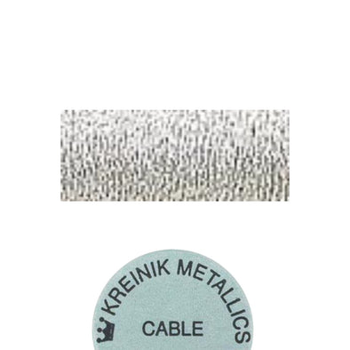Kreinik Metallic Cable 001P Silver