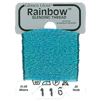 Rainbow Blending Thread 116 Iridescent Blue