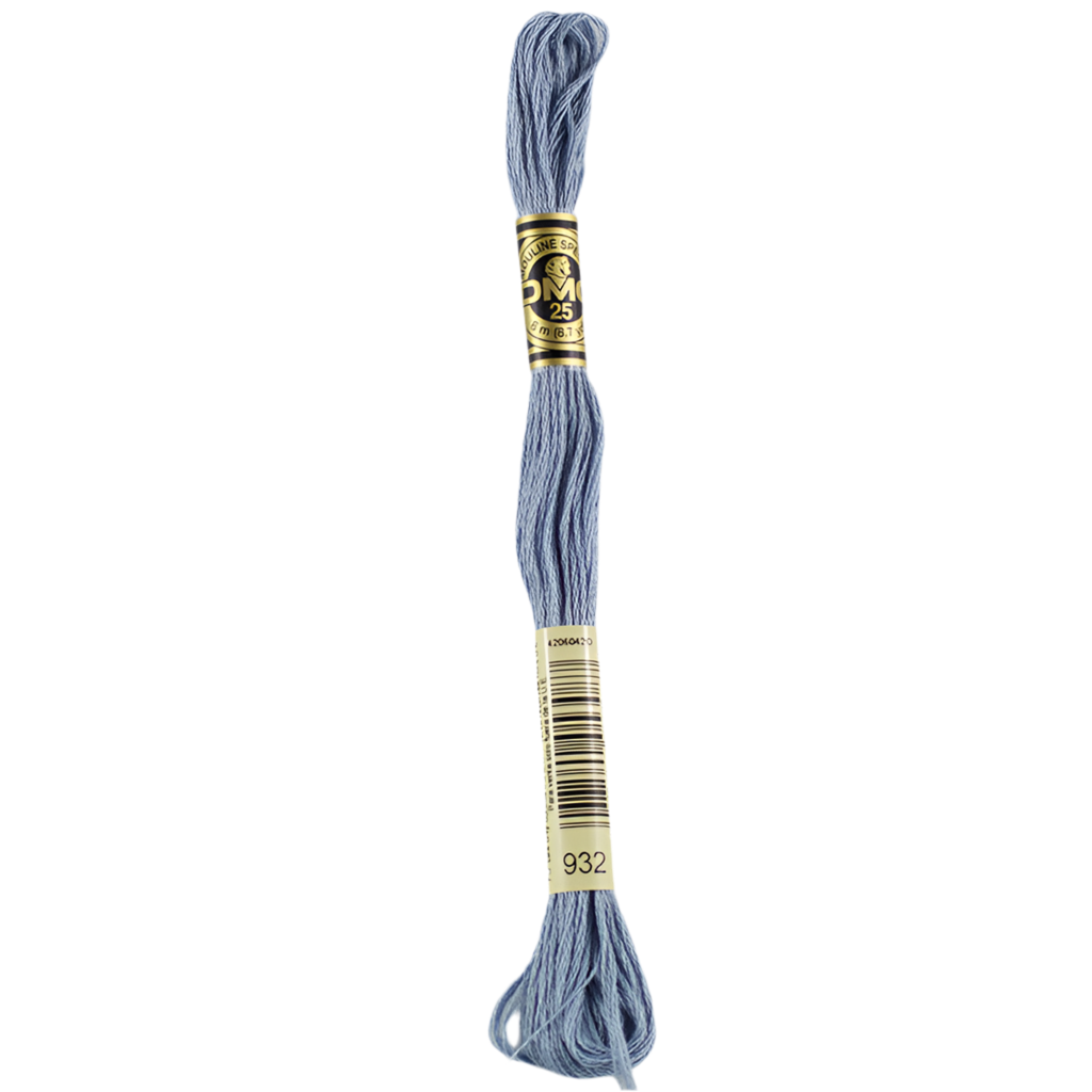 DMC Floss   932 Antique Blue Light