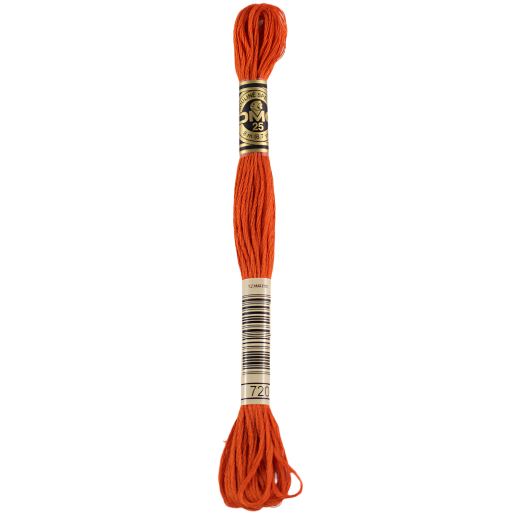 DMC Floss   720 Orange Spice Dark