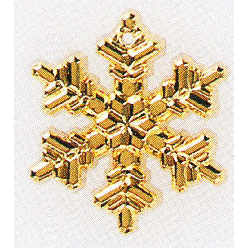 Beads 12040 Snowflake Gold Large