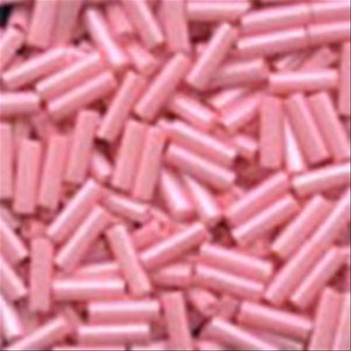 Beads 72035 Pink Bugle