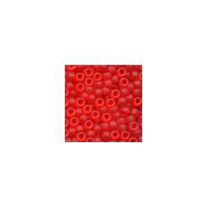 Beads 16617 Frosted Red 6/0