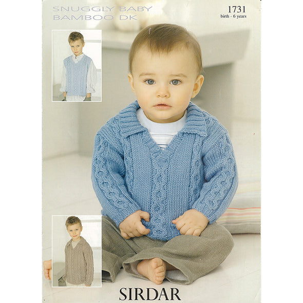 Sirdar 1731 Baby Bamboo Sweater