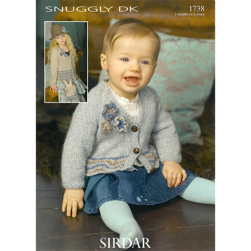 Sirdar 1738 Sunggly Dk Cardigan