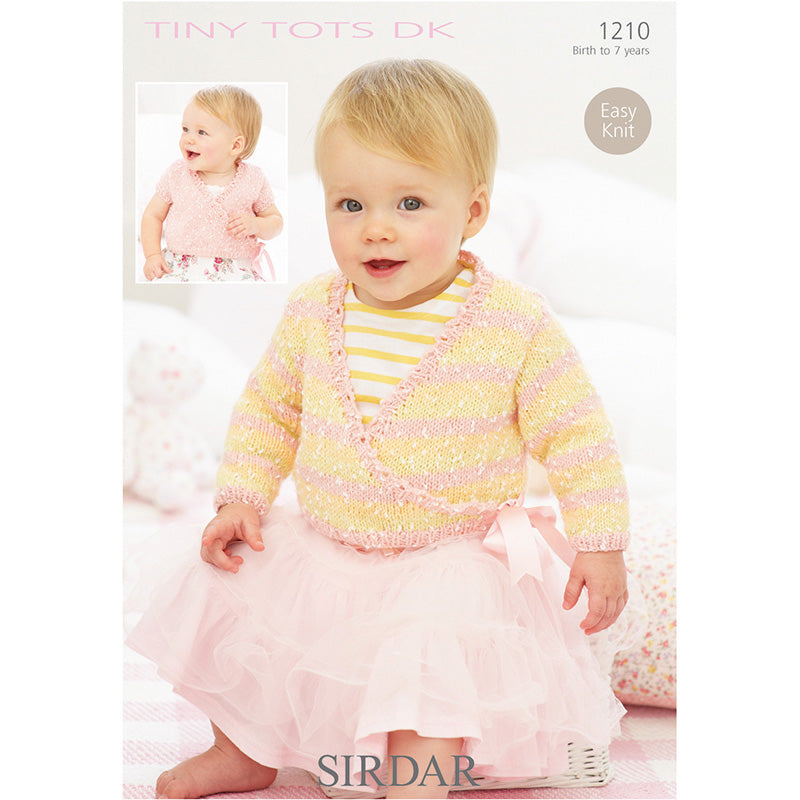 Sirdar 1210 Tiny Tots Dk Shrug