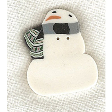 Just Another Button Company 4512 Country Snowman