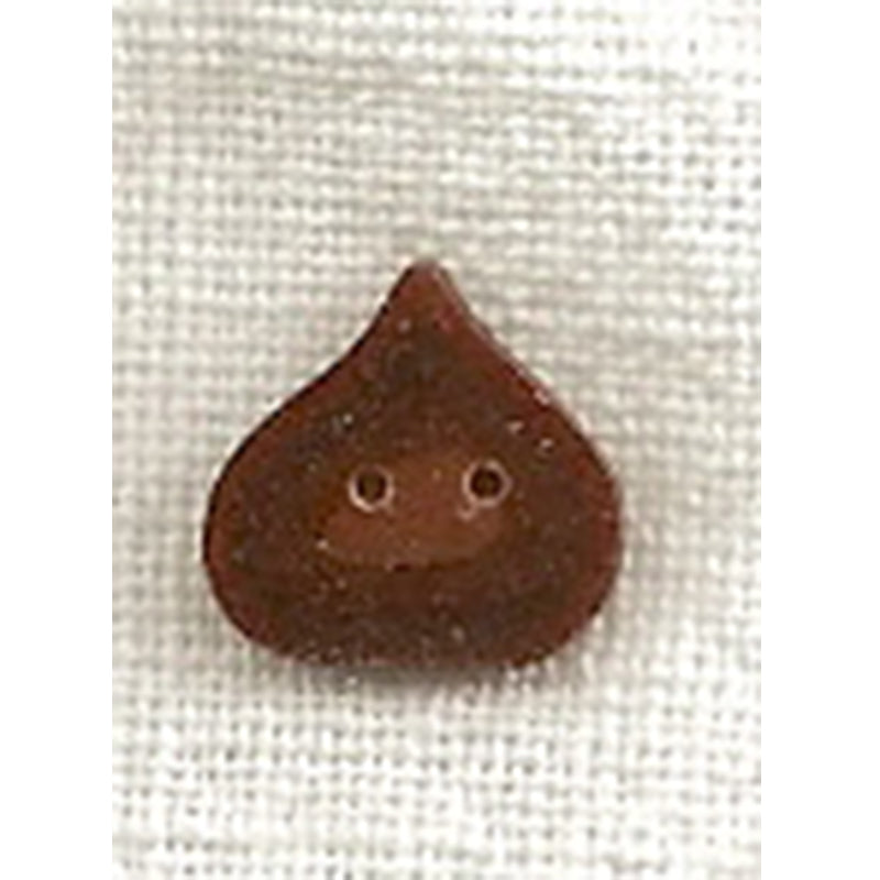 Just Another Button Company 4527S Small Chocolate Drop