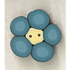 Just Another Button Company 2222.S Blue Flower small