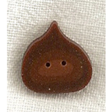 Just Another Button Company 4527M Medium Chocolate Drop