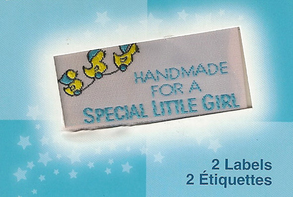 Label 4508 Handmade for a .Special Girl