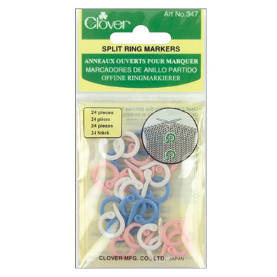 Stitch Markers Split Ring Markers Clover  347