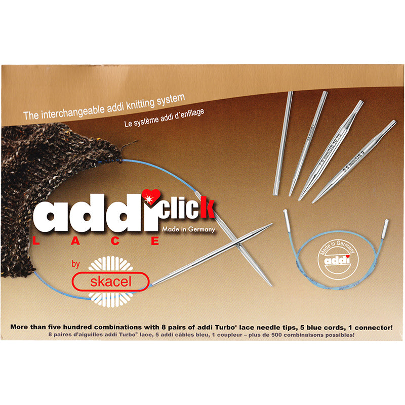 Circular Needle Gift Set AddiClick Rocket Short - 3 .5"