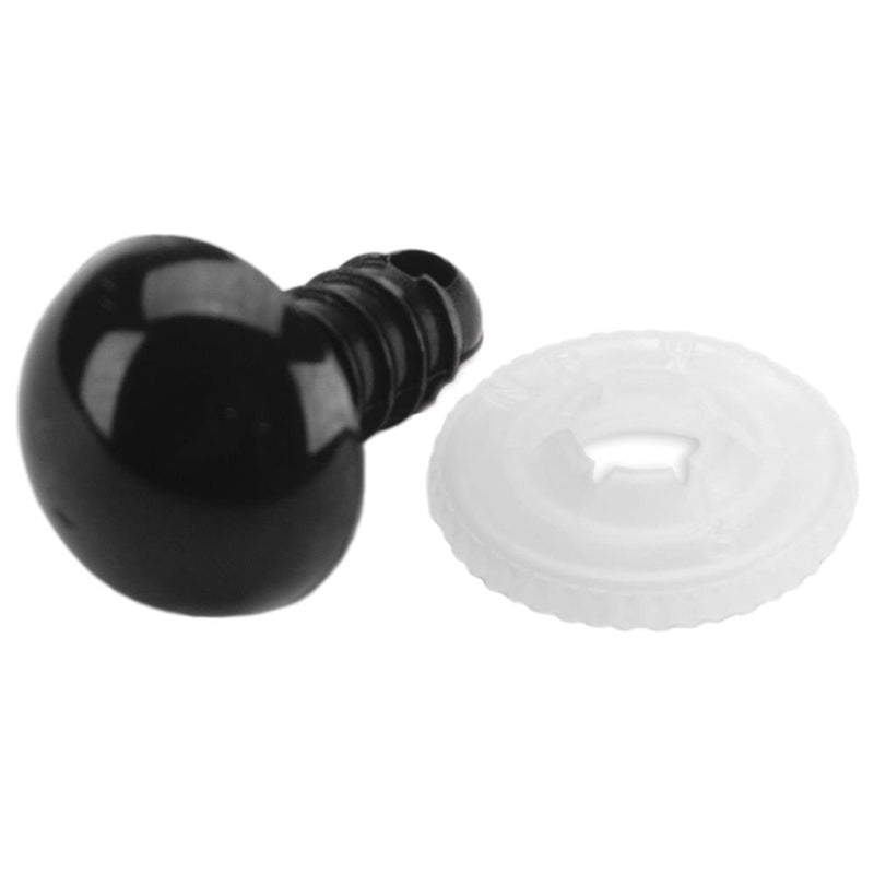 Eyes Shank 12mm Black