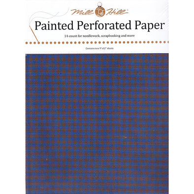 Perforated Paper  21 Midnight Blue