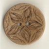 Button 309479  Etched Star 25mm