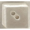 Button 057120 Off White Square Shape 12mm