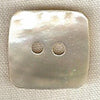 Button 057048SB Pearl Square 20mm