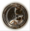 Button 708237 Bronze Opal 22mm