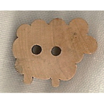 Button 952604 Wooden Sheep 20mm