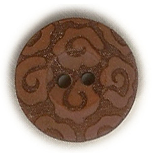 Button 721386 Bronze Swirl 20mm