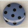 Button 952650 Purple with Black Dots 18mm