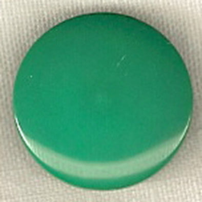 Button 668100 Green Shank 18mm