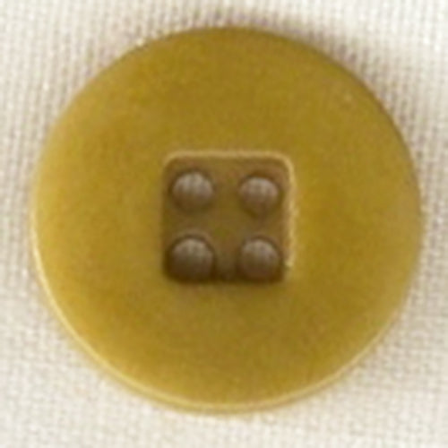 Button 49437 Green Windowpane 15mm
