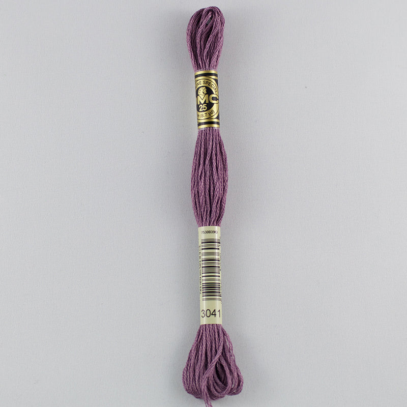 DMC Floss 3041 Antique Violet Medium