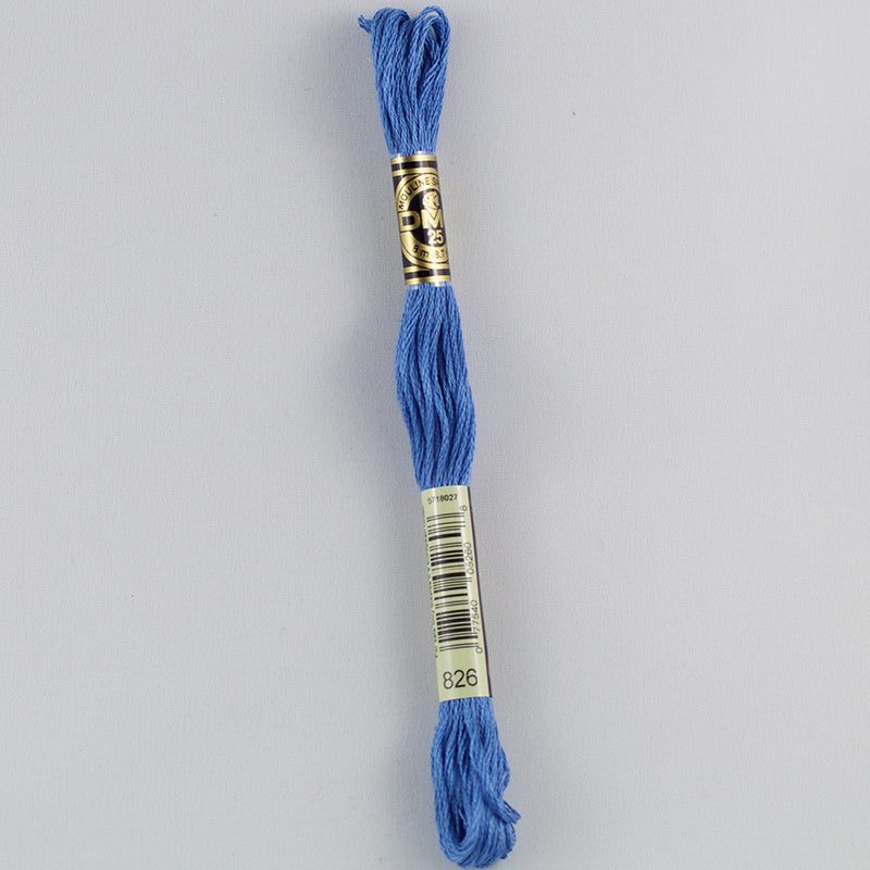 DMC Floss  826 Blue Medium