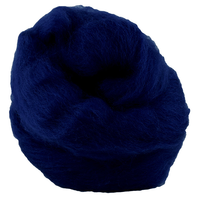 Corriedale Fibre 021 Blue