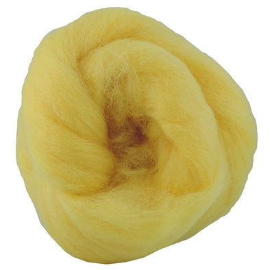Corriedale Fibre 045 Lemon