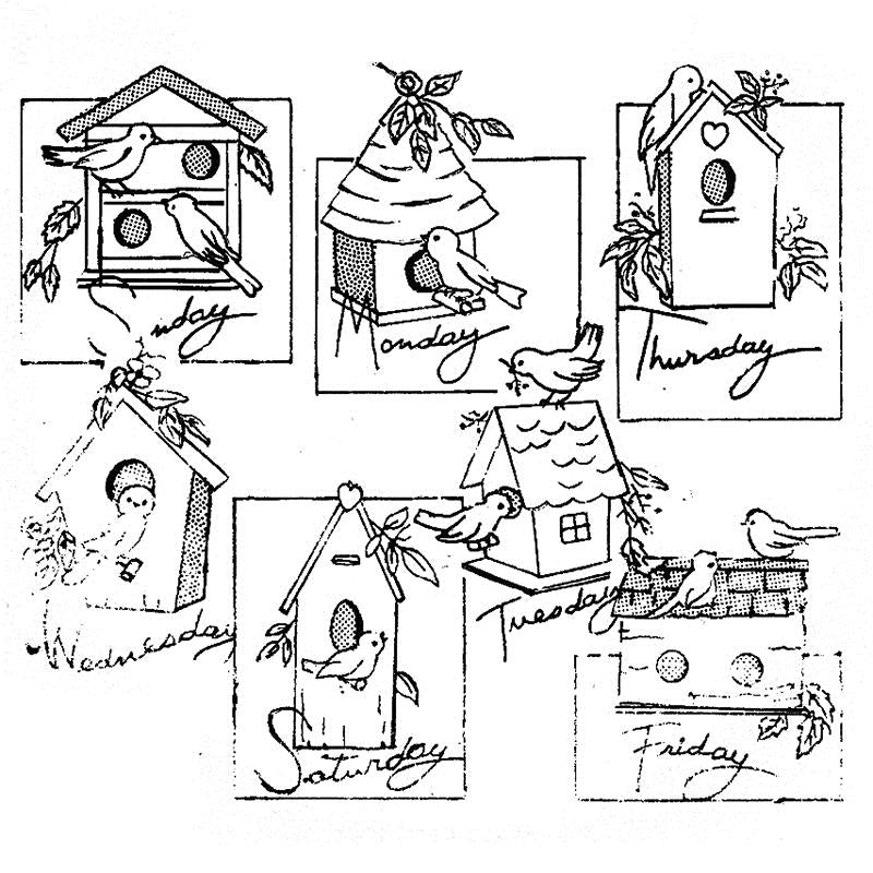 Aunt Martha's 3922 Birdhouses