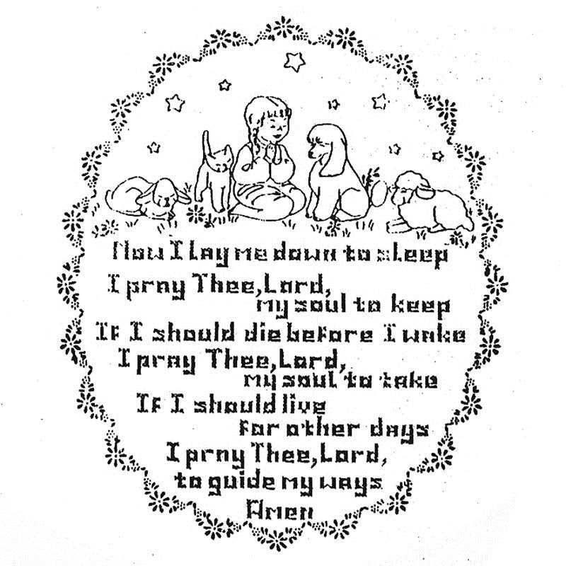 Aunt Martha's 3943 Childs Prayer