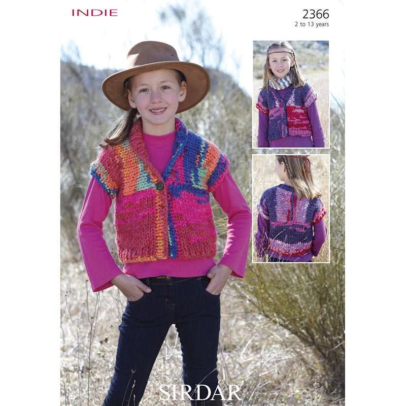 Sirdar 2366 Indie Vest