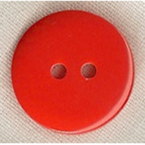 Button 600926EB Red 18mm