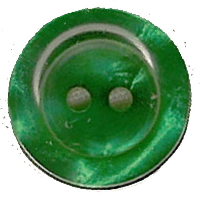 Button 668131EB Green Dimensional 18mm