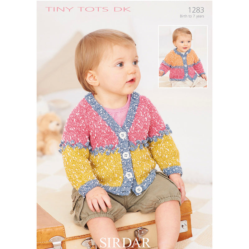 Sirdar 1283 Tiny Tots Cardigan