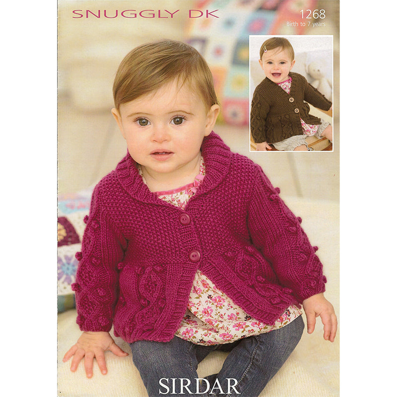 Sirdar 1268 Snuggly DK Cardigan