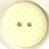 Button  STBTGR1 Cream and Yellow Gingham 25mm