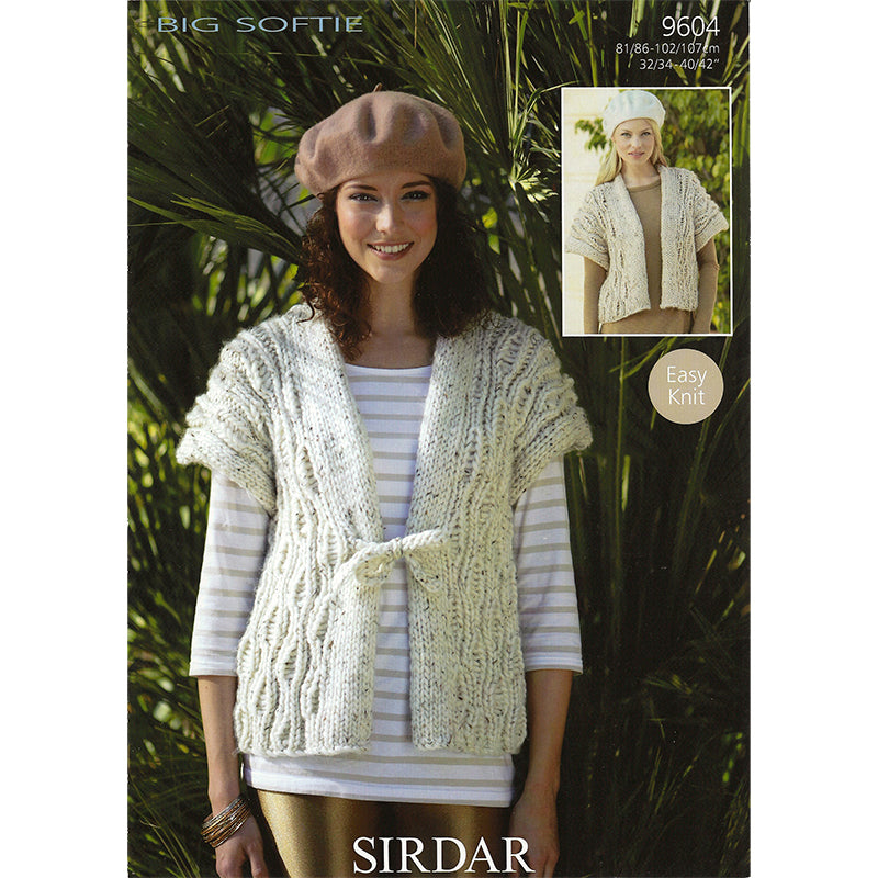 Sirdar 9604 Big Softie  Vest