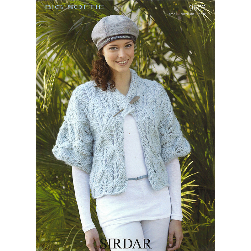 Sirdar 9603 Big Softie Cardigan