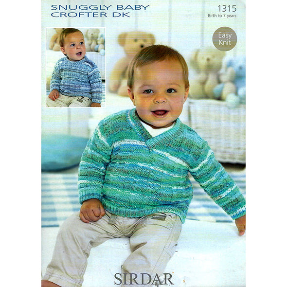 Sirdar 1315 Baby Crofter Sweater