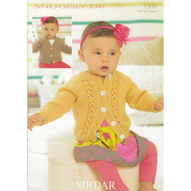 Sirdar 1309 Snuggle DK Cardigan